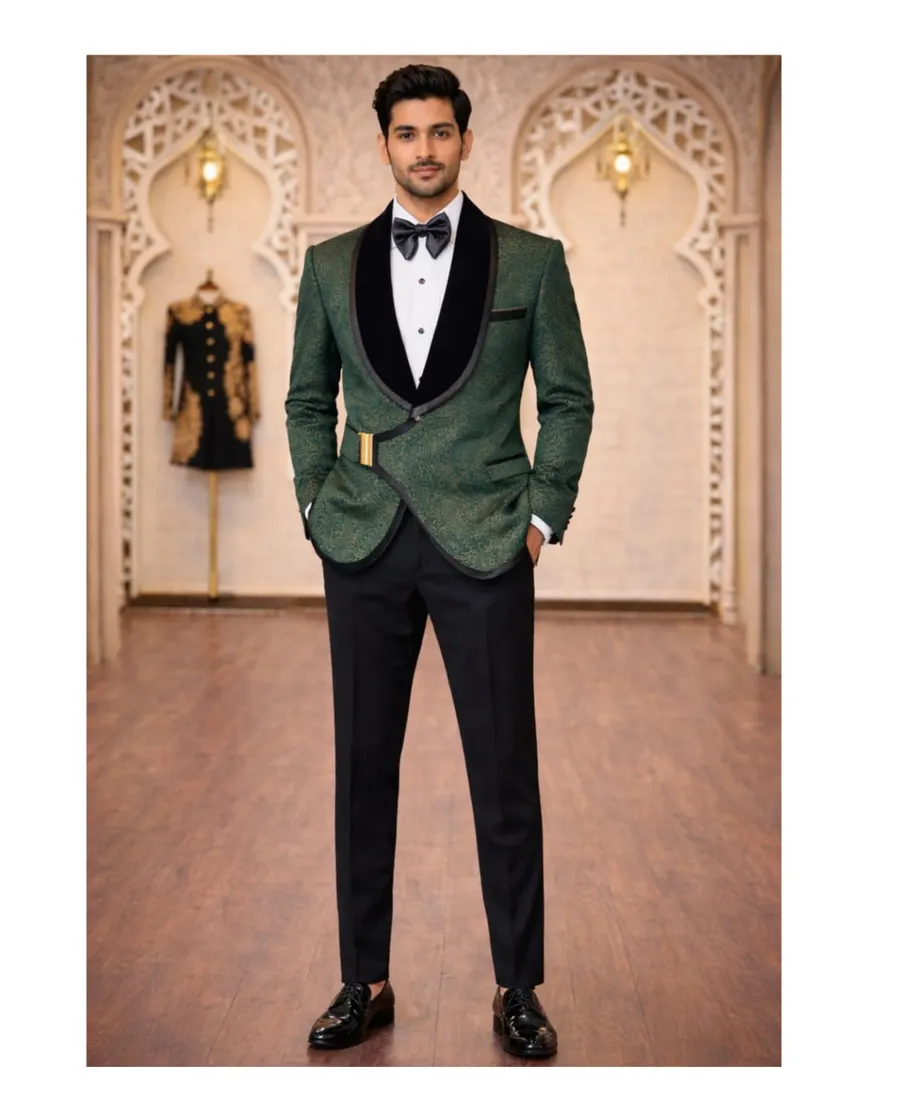 Emerald Royale Tuxedo Set