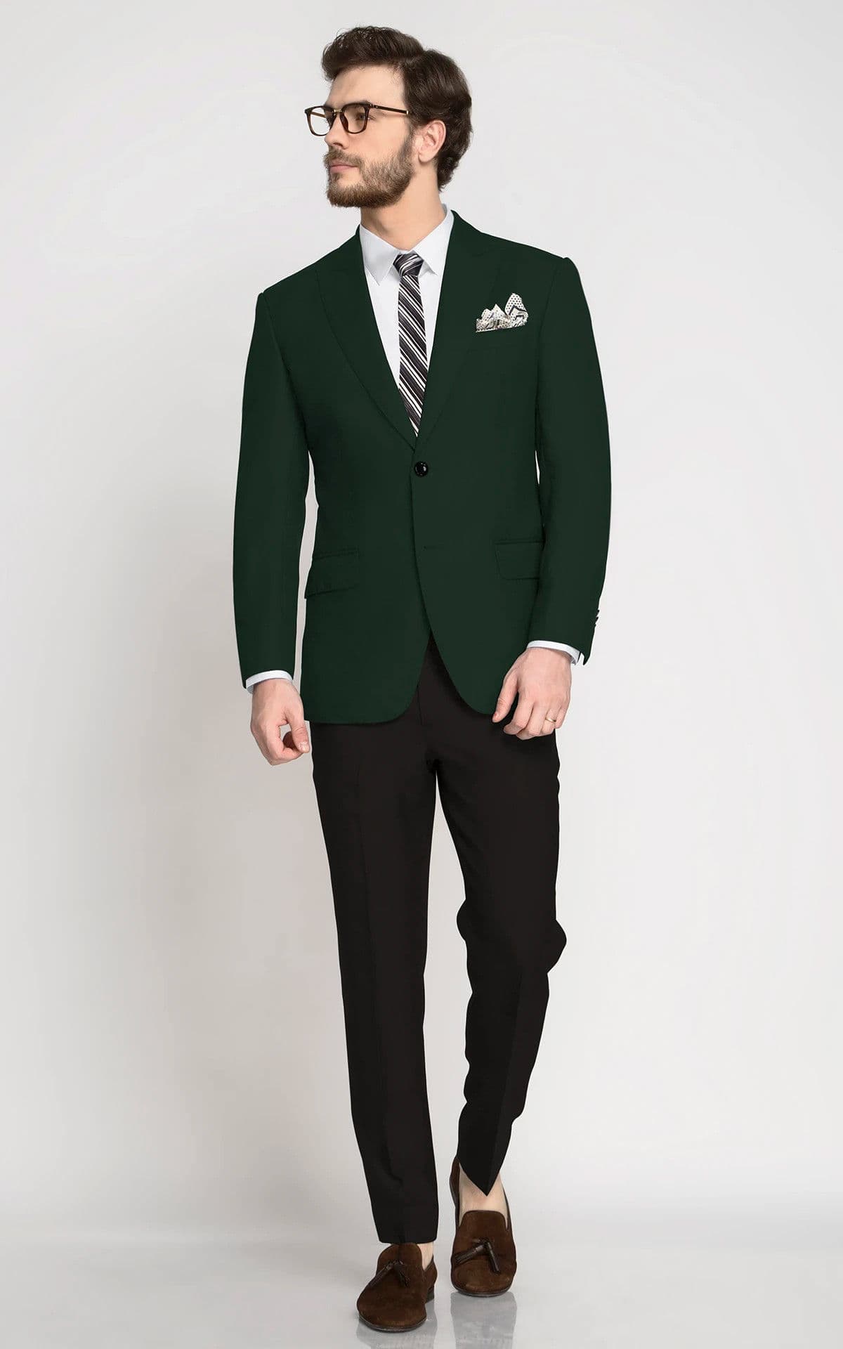 Emerald Evening Blazer