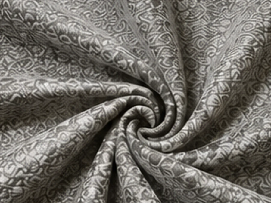 Geometric jacquard weaves fabric texture